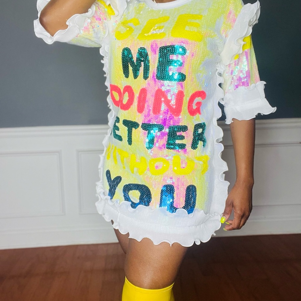Women white shirt/ dress